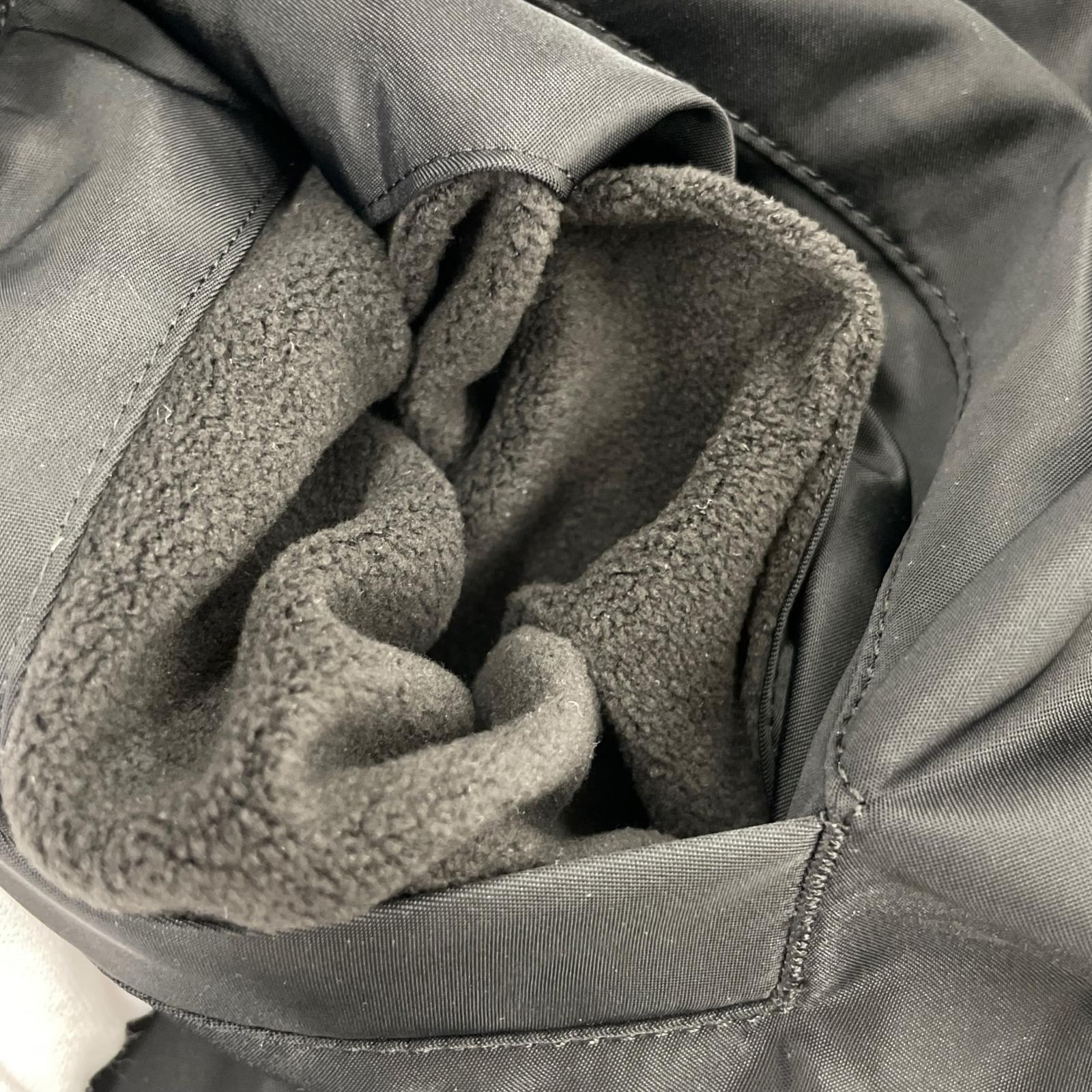 ブルゾン Faust ナイロンツイル 中綿 MA-1 SIZE 4 BLK 4 ブラック
