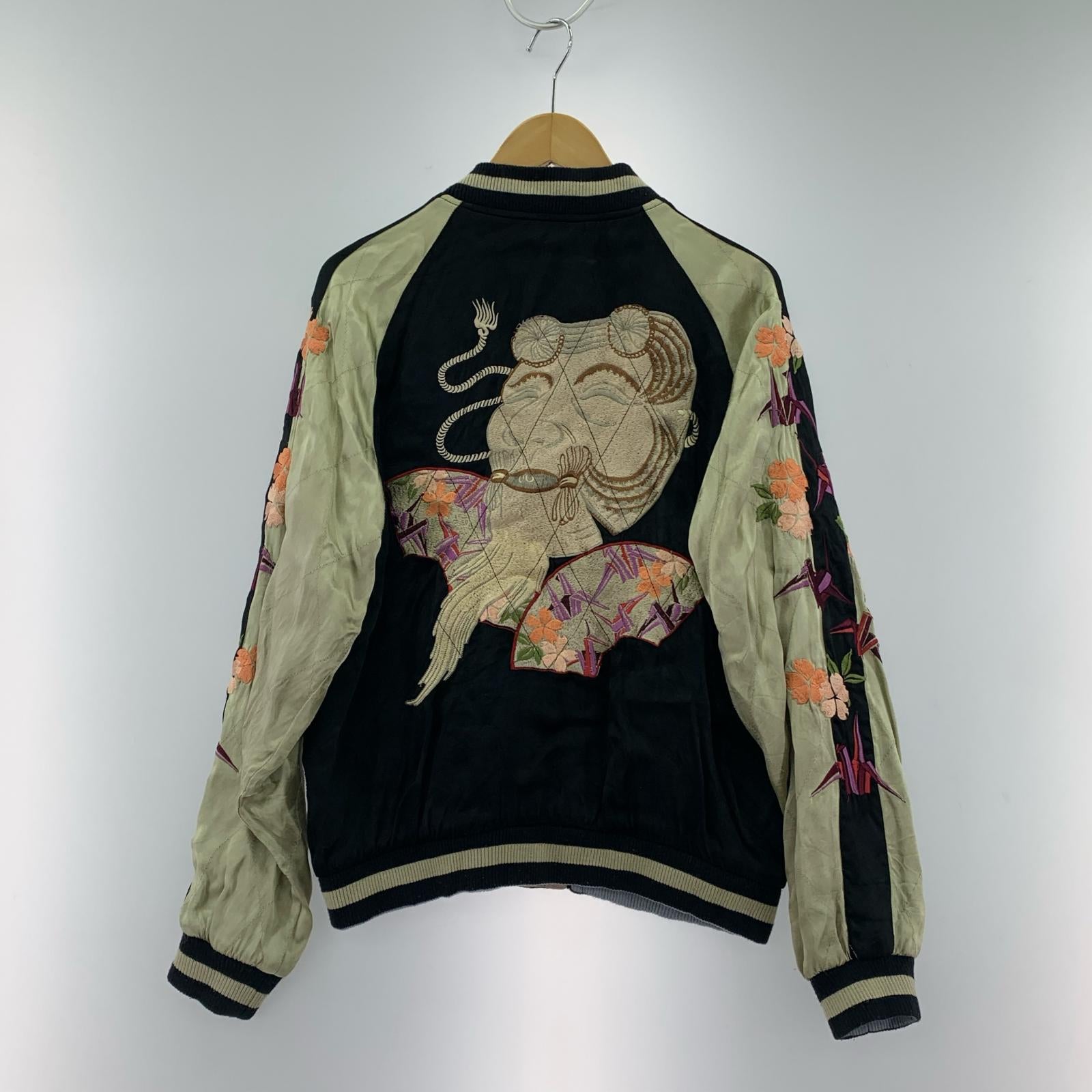 ジャケット JAPANESE CLASIC SCRIPT スカジャン M M