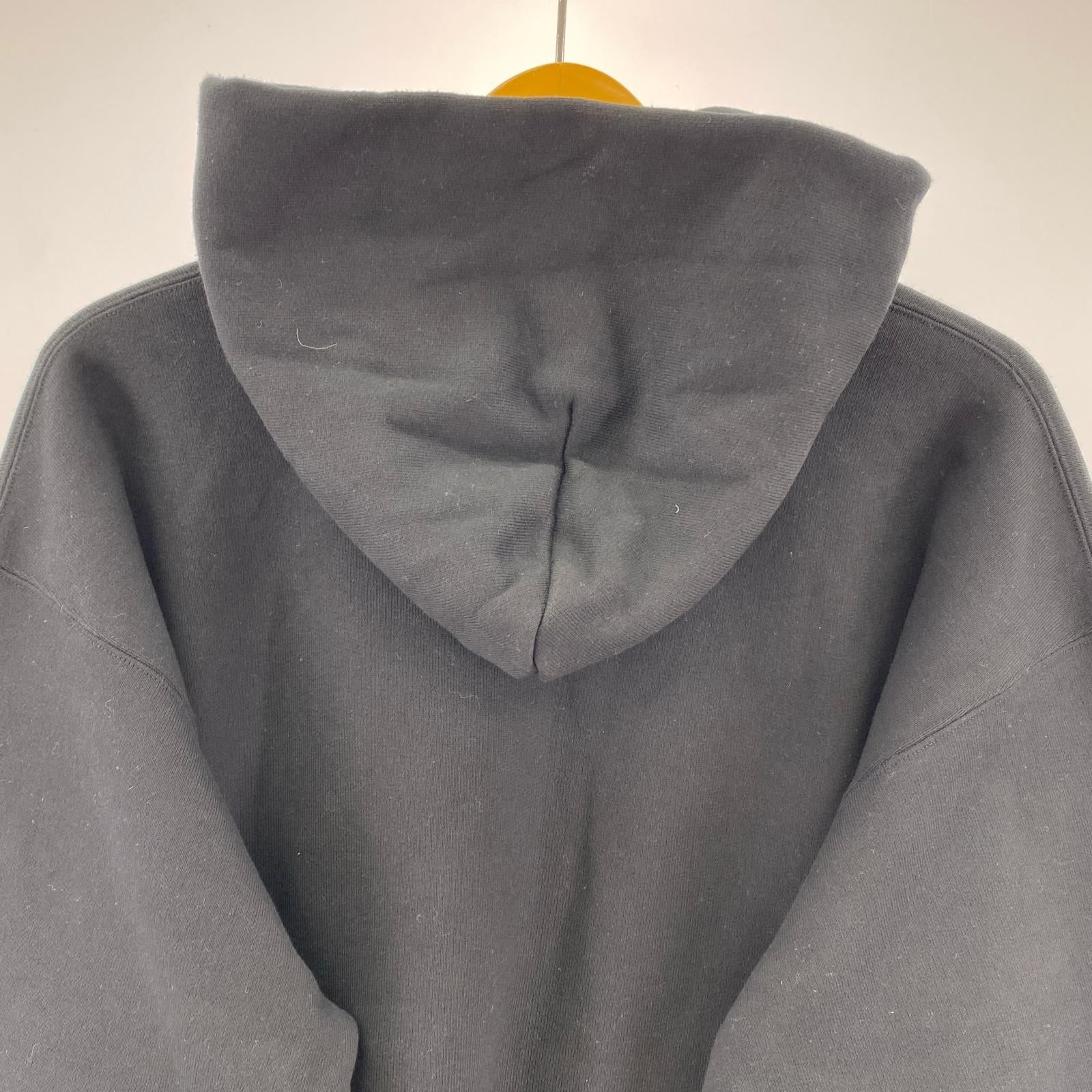パーカー The Ennoy 26SS DOUBLE ZIP HOODIE(S) S ブラック