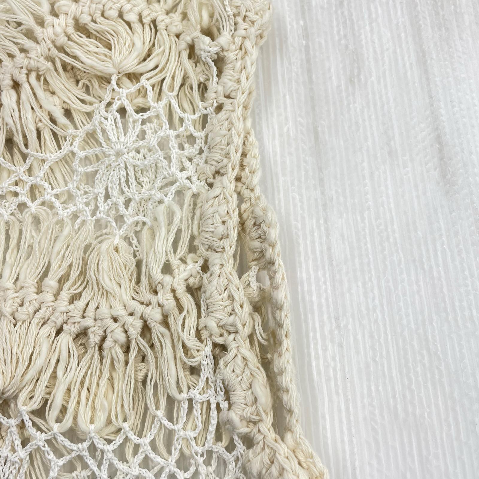 ニット GRAND TABEL クロシェニット BEG 9号 ベージュ