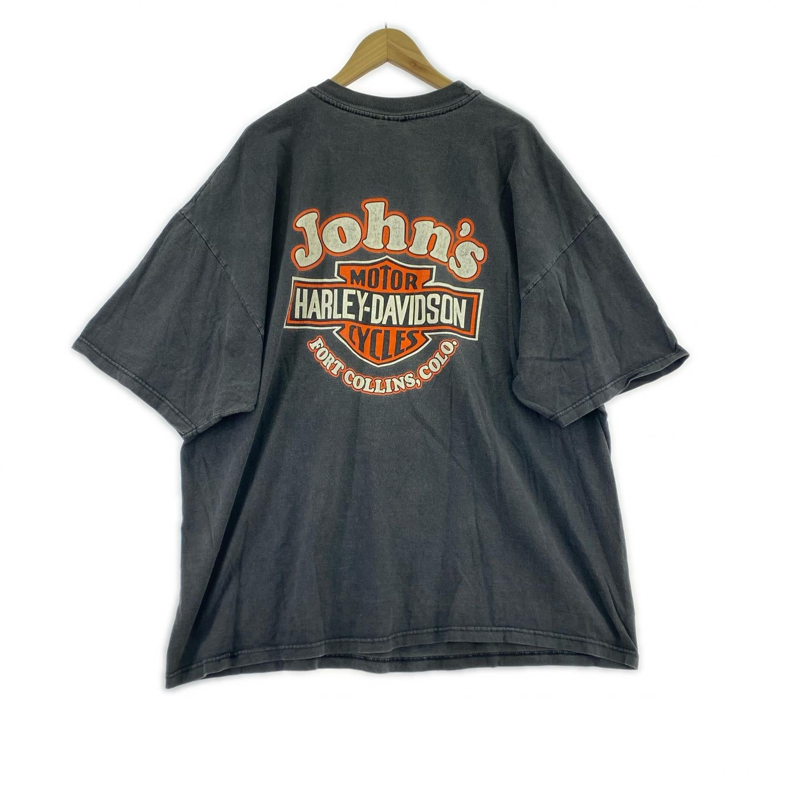 半袖Tシャツ 90s EAGLE FLAME S/S Tee 3XL ブラック