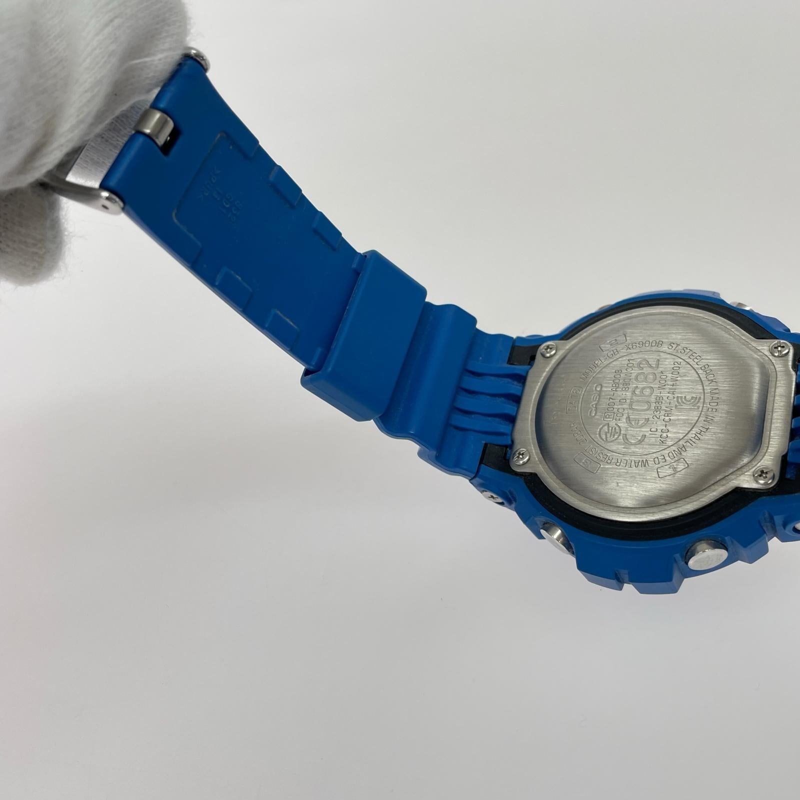 腕時計 CASIO G-SHOCK GB-X6900B 腕時計 QZ 青