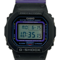 腕時計 CASIO G-SHOCK DW-5600THS Throwback 1990s 腕時計 QZ 黒×紫