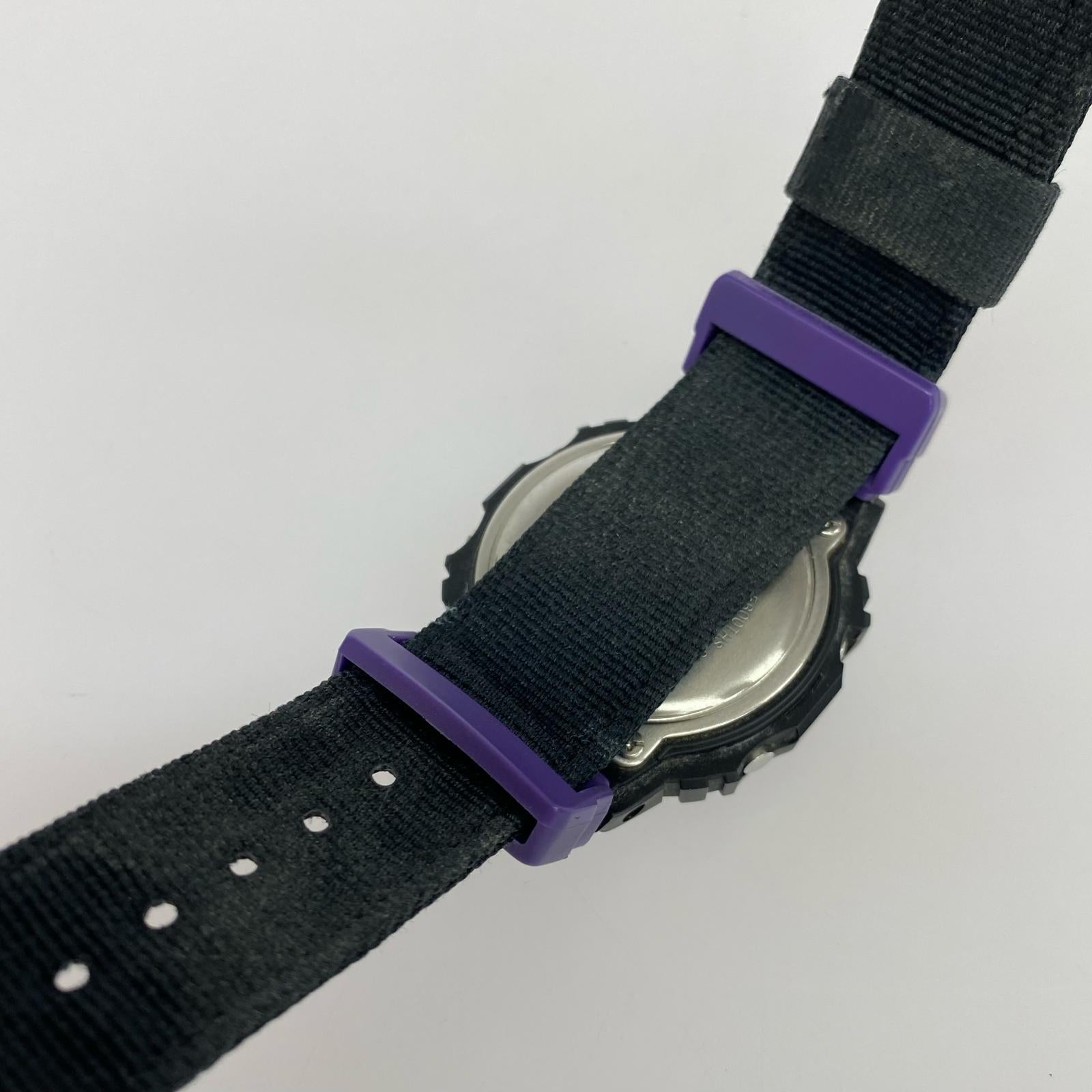 腕時計 CASIO G-SHOCK DW-5600THS Throwback 1990s 腕時計 QZ 黒×紫