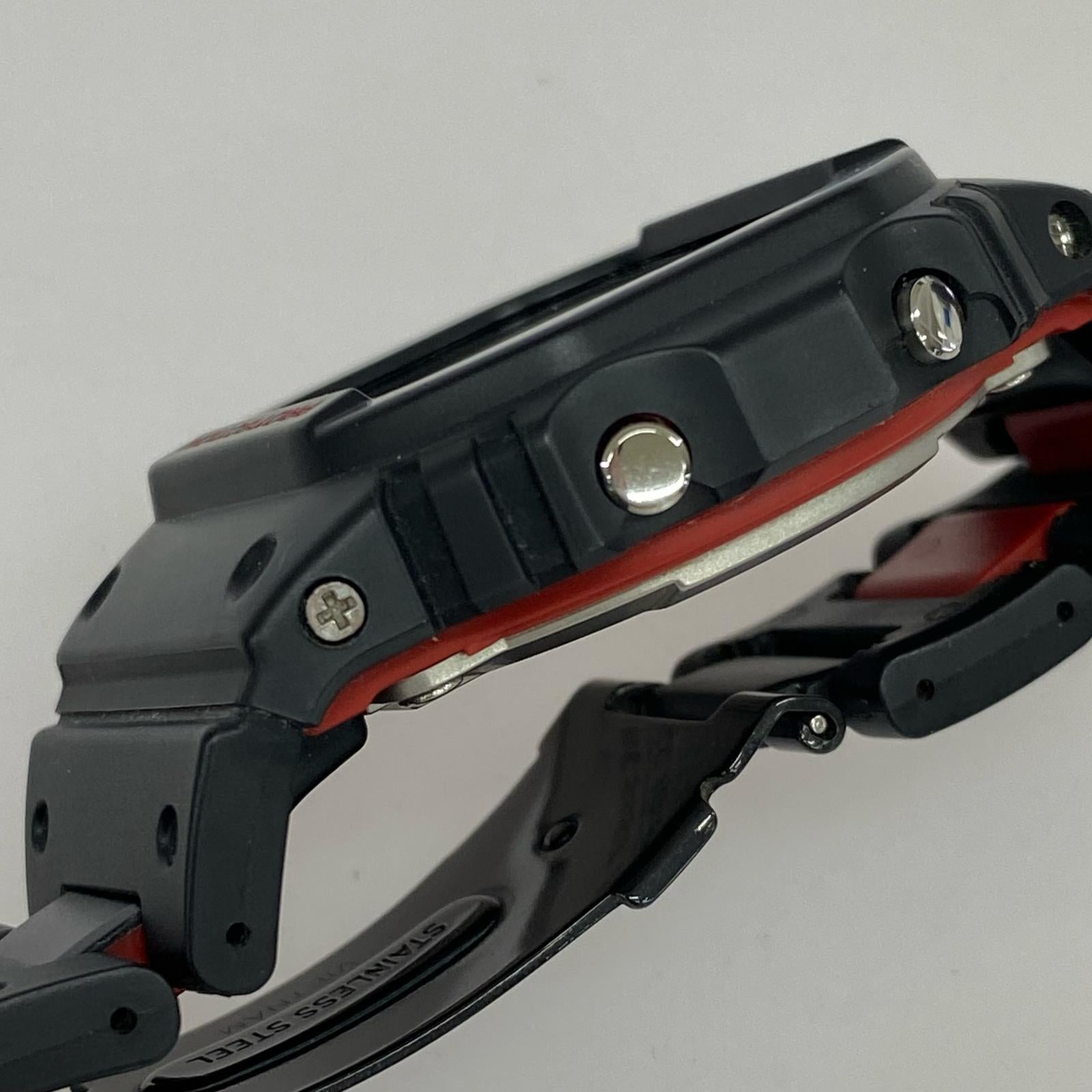 腕時計 CASIO G-SHOCK GW-B5600HR Bluetooth 腕時計 タフソーラー 黒×赤