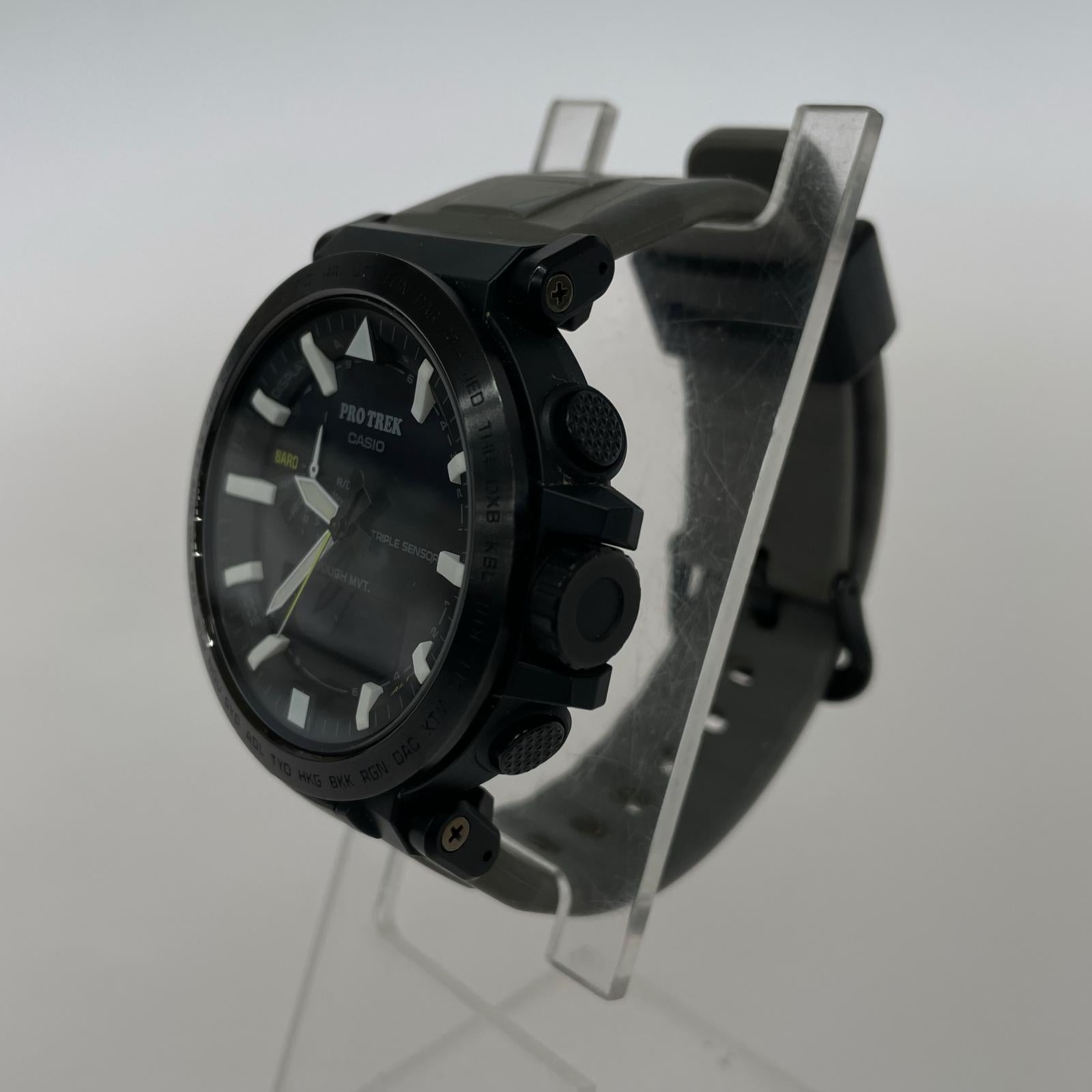 腕時計 CASIO PRW-6620YFM PRO TREK Climber Line 腕時計 ブラック