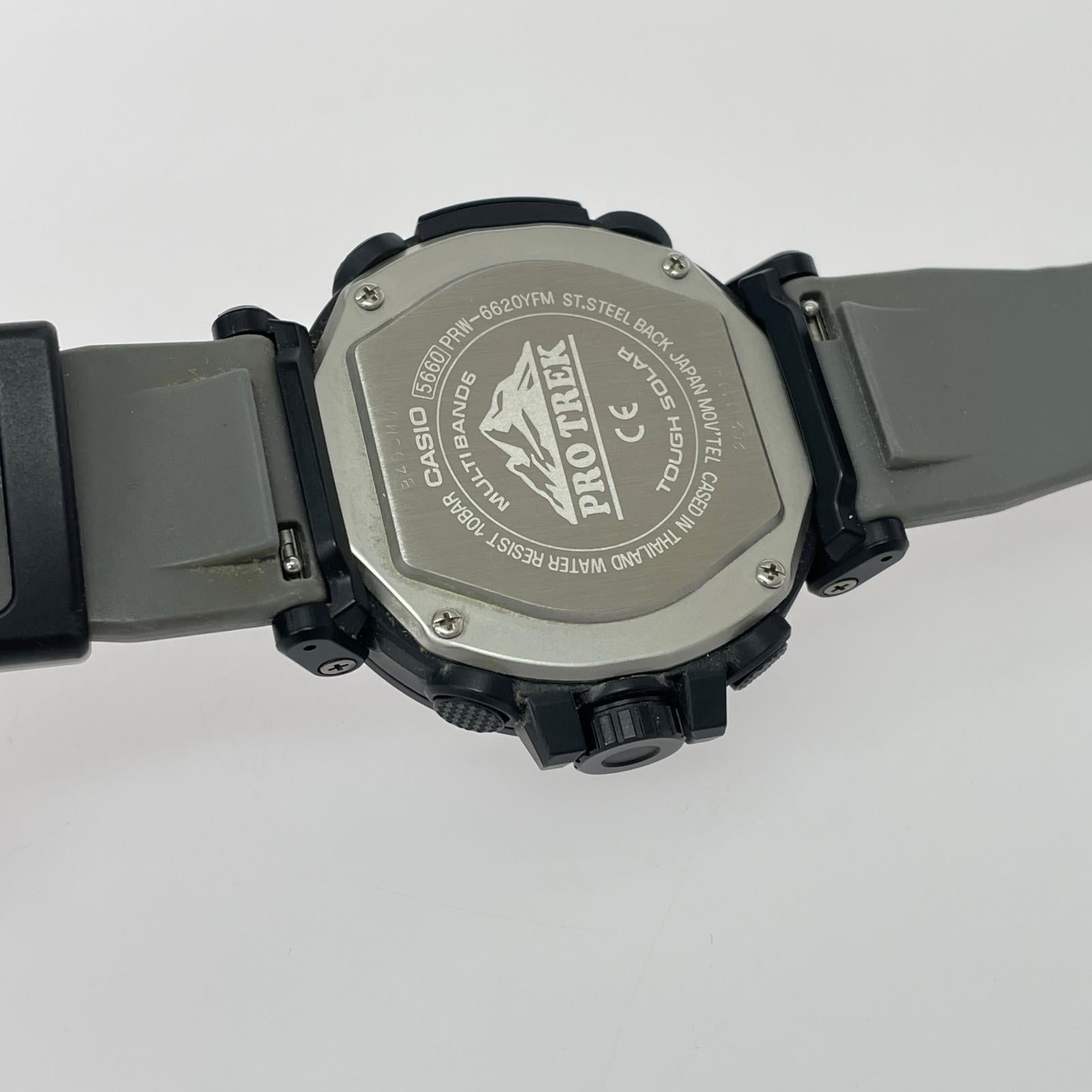腕時計 CASIO PRW-6620YFM PRO TREK Climber Line 腕時計 ブラック