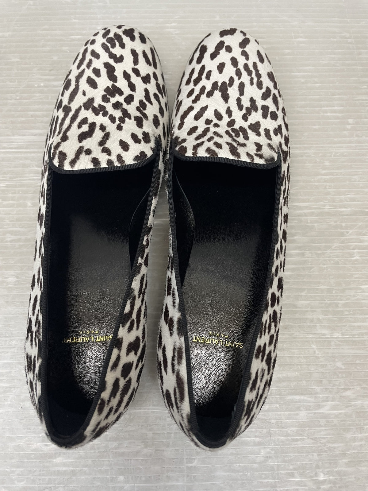 SAINT LAURENT Baby Cat ハラコスリッポン 37 1/2