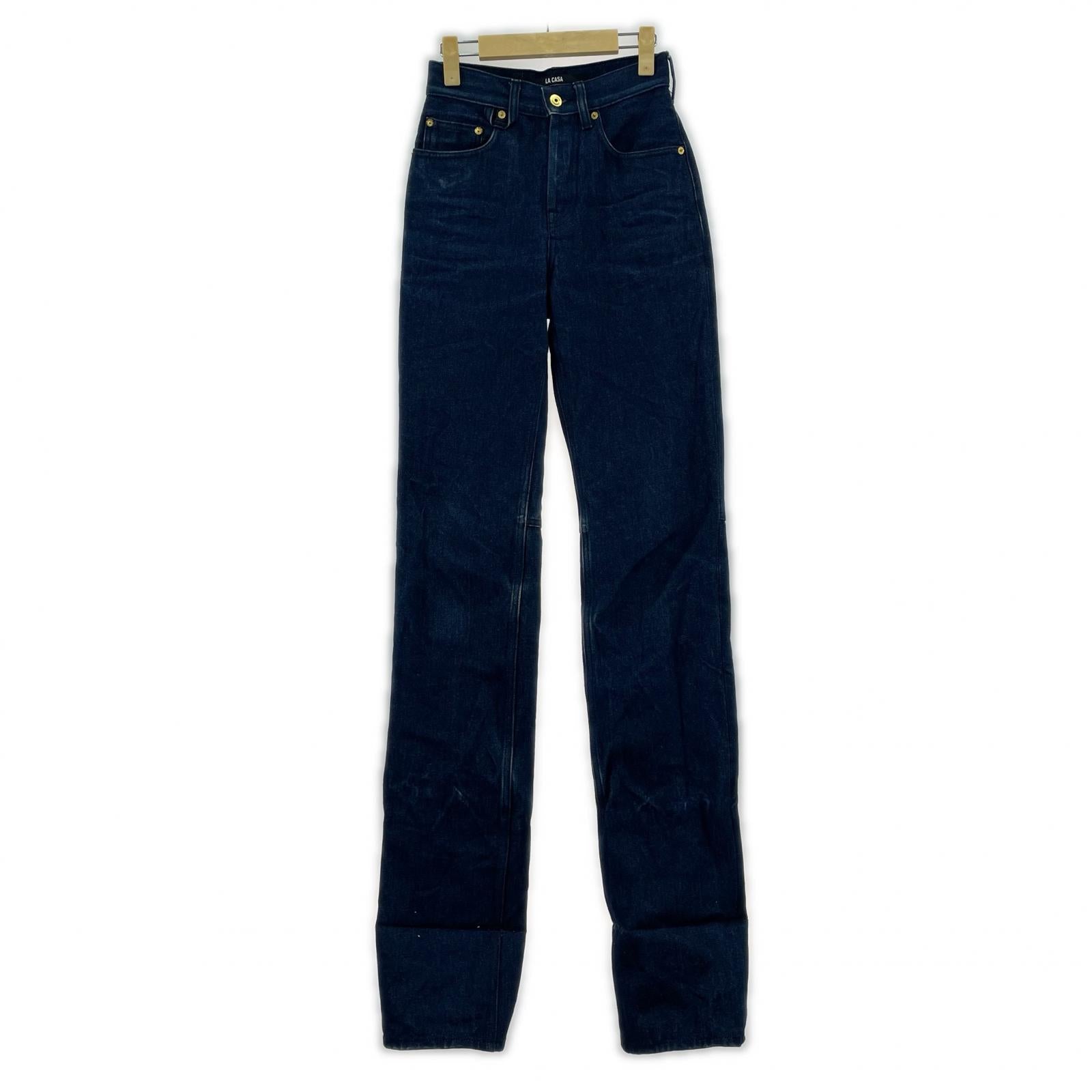 デニムパンツ 243DE064-1513-38F 24 ブルー