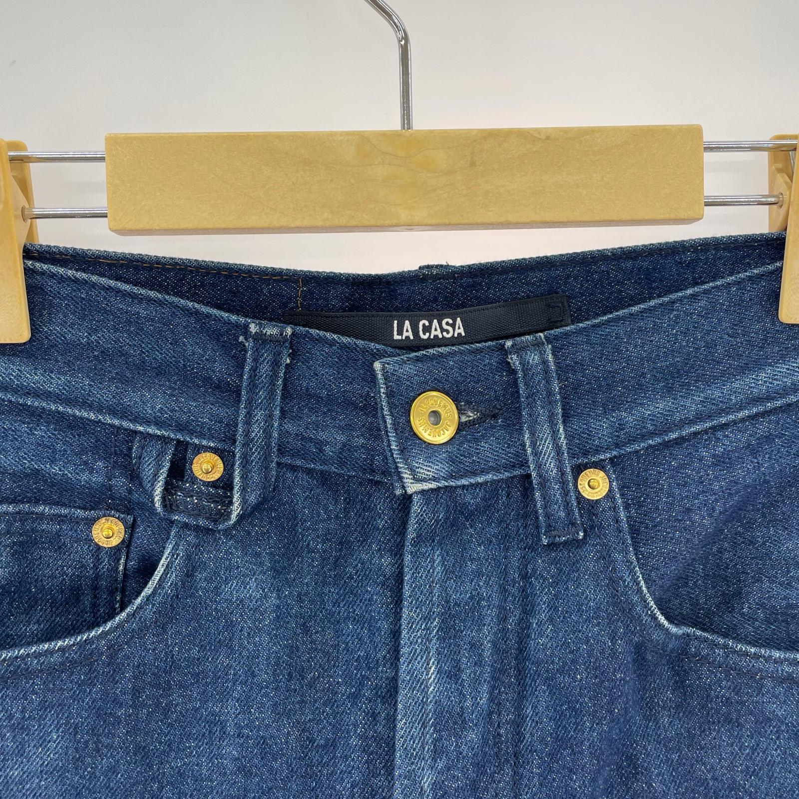 デニムパンツ 243DE064-1513-38F 24 ブルー