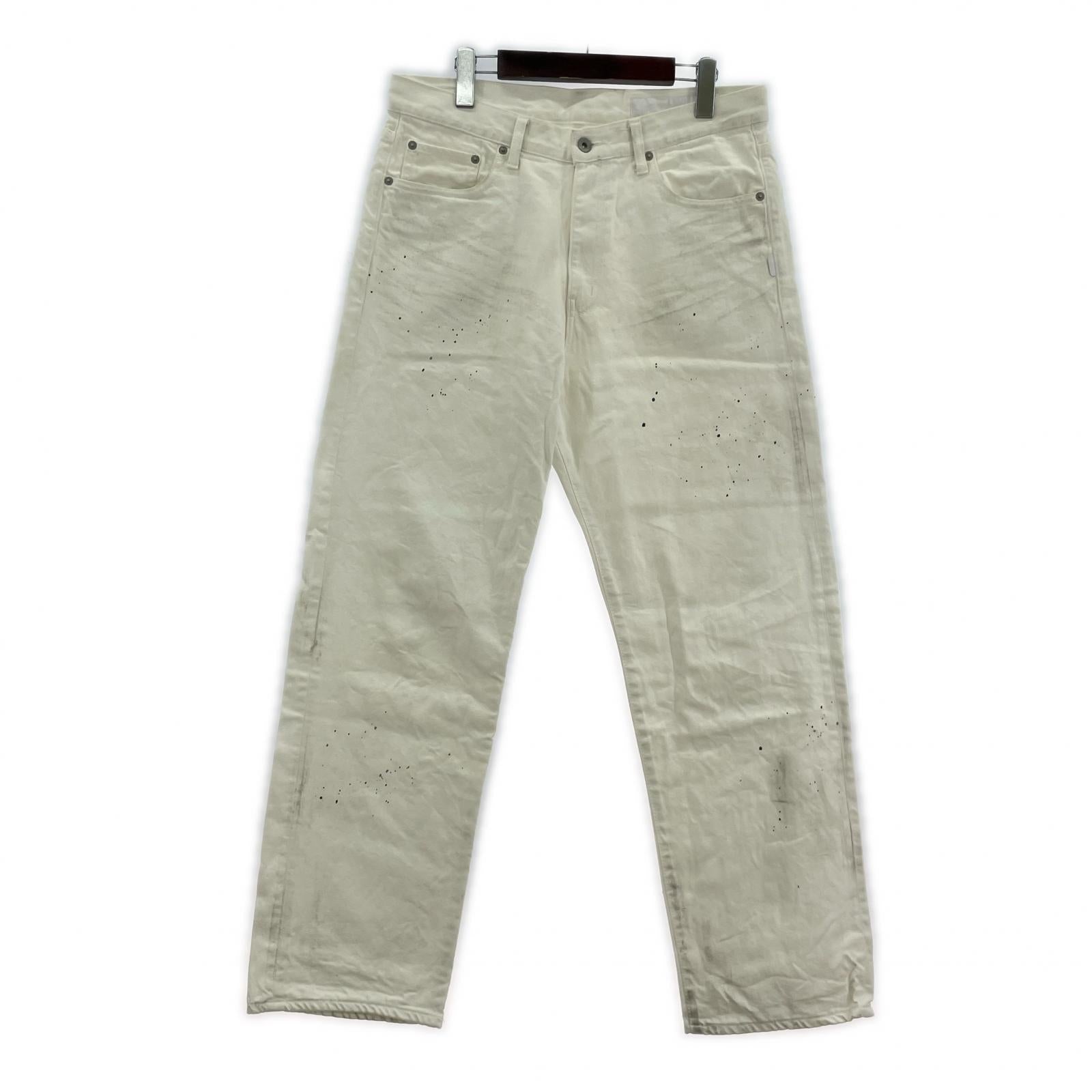 デニムパンツ 25AW BW.WASHED DP BASIC PANTS M ホワイト