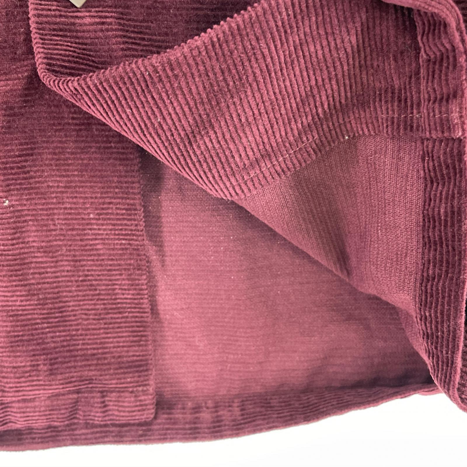 長袖シャツ Western Corduroy Shirt M レッド