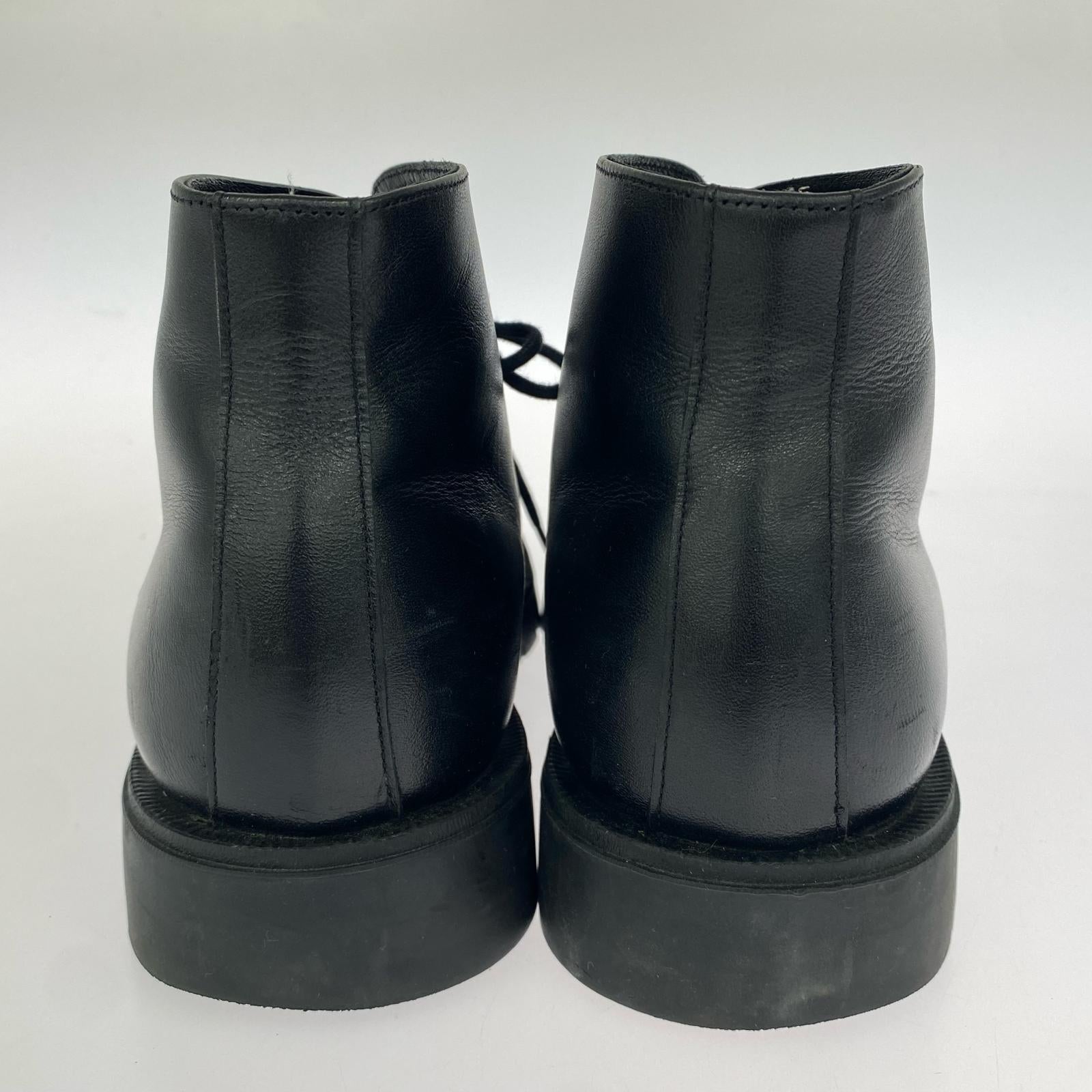 ブーツ KLEMAN OXAL レザー Uチップ 41 ブラック