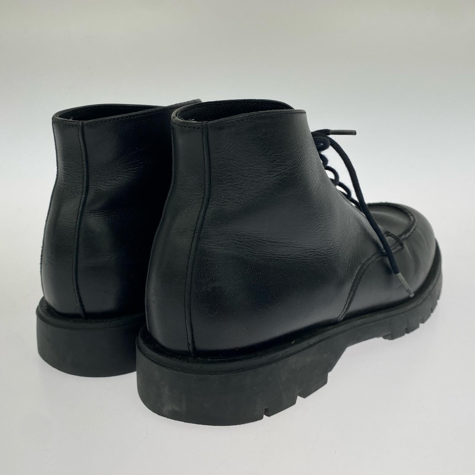 ブーツ KLEMAN OXAL レザー Uチップ 41 ブラック