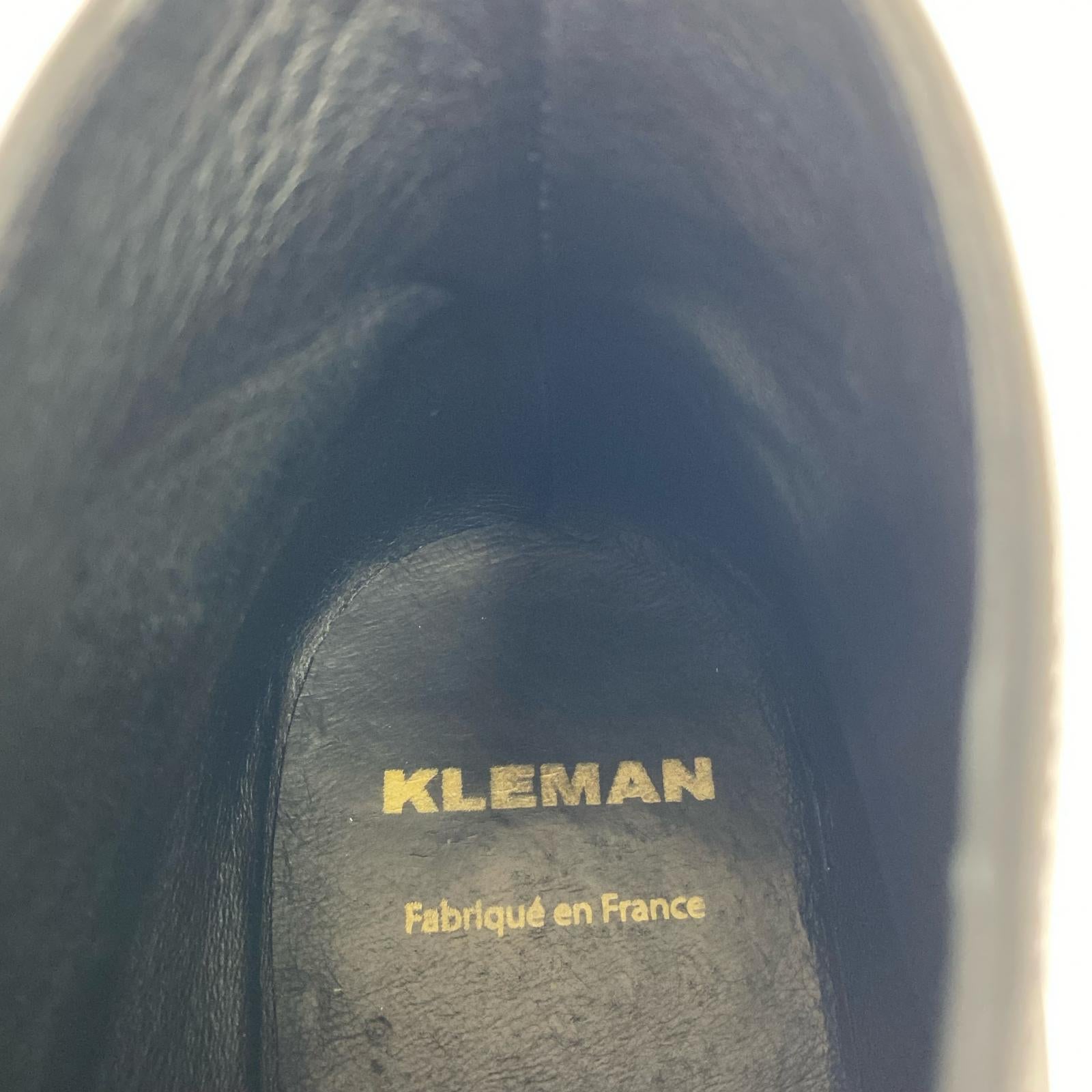 ブーツ KLEMAN OXAL レザー Uチップ 41 ブラック