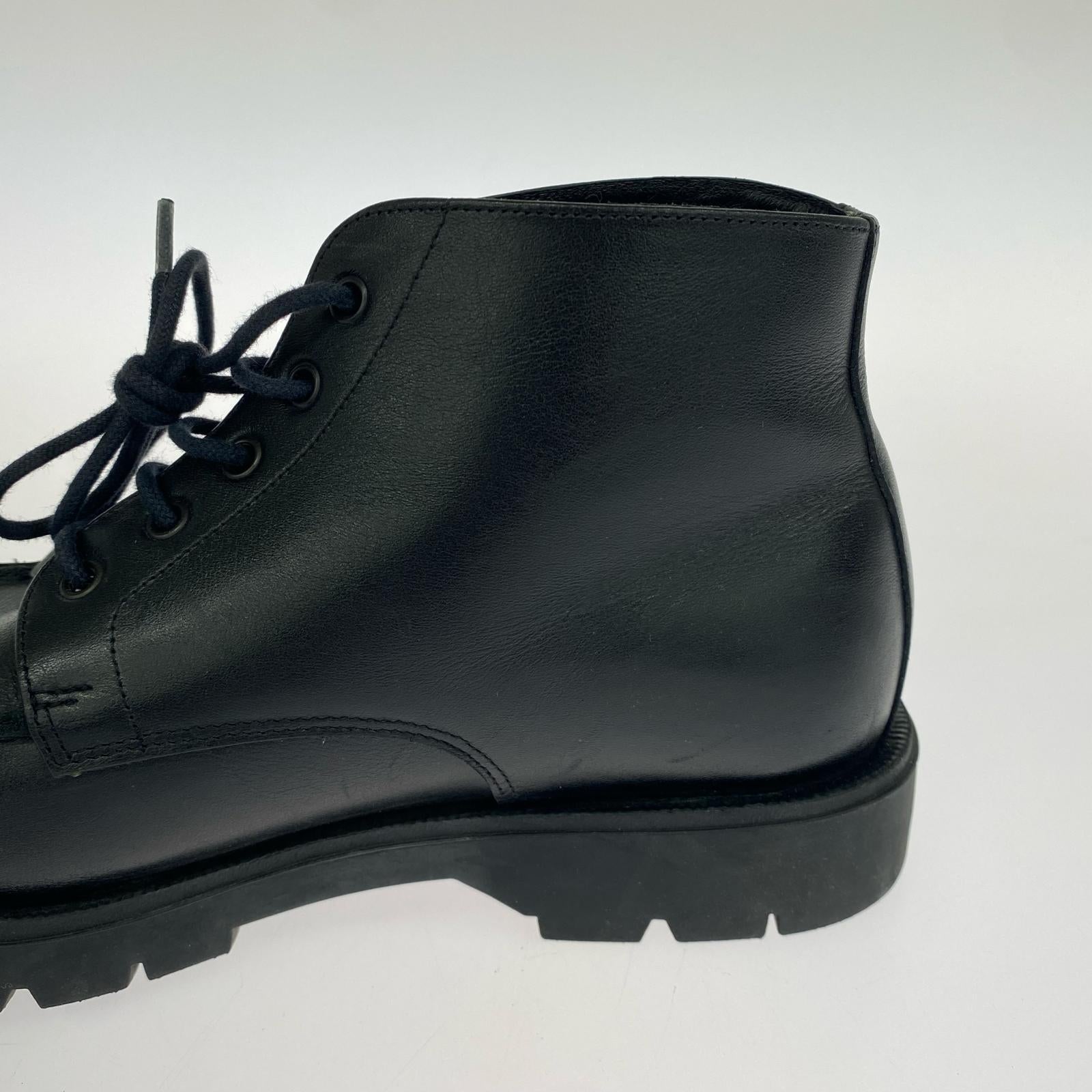 ブーツ KLEMAN OXAL レザー Uチップ 41 ブラック