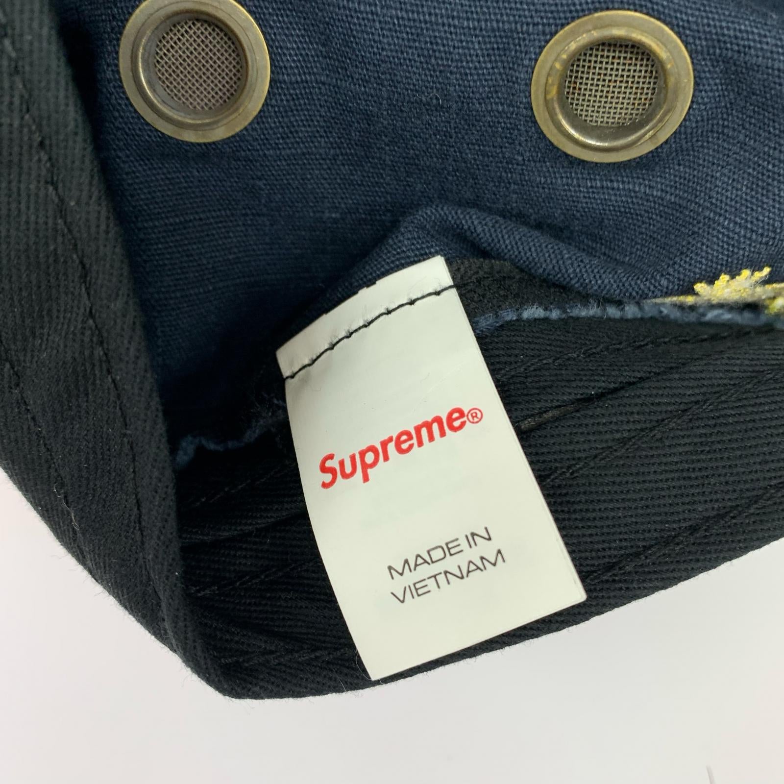 キャップ supreme military camp cap