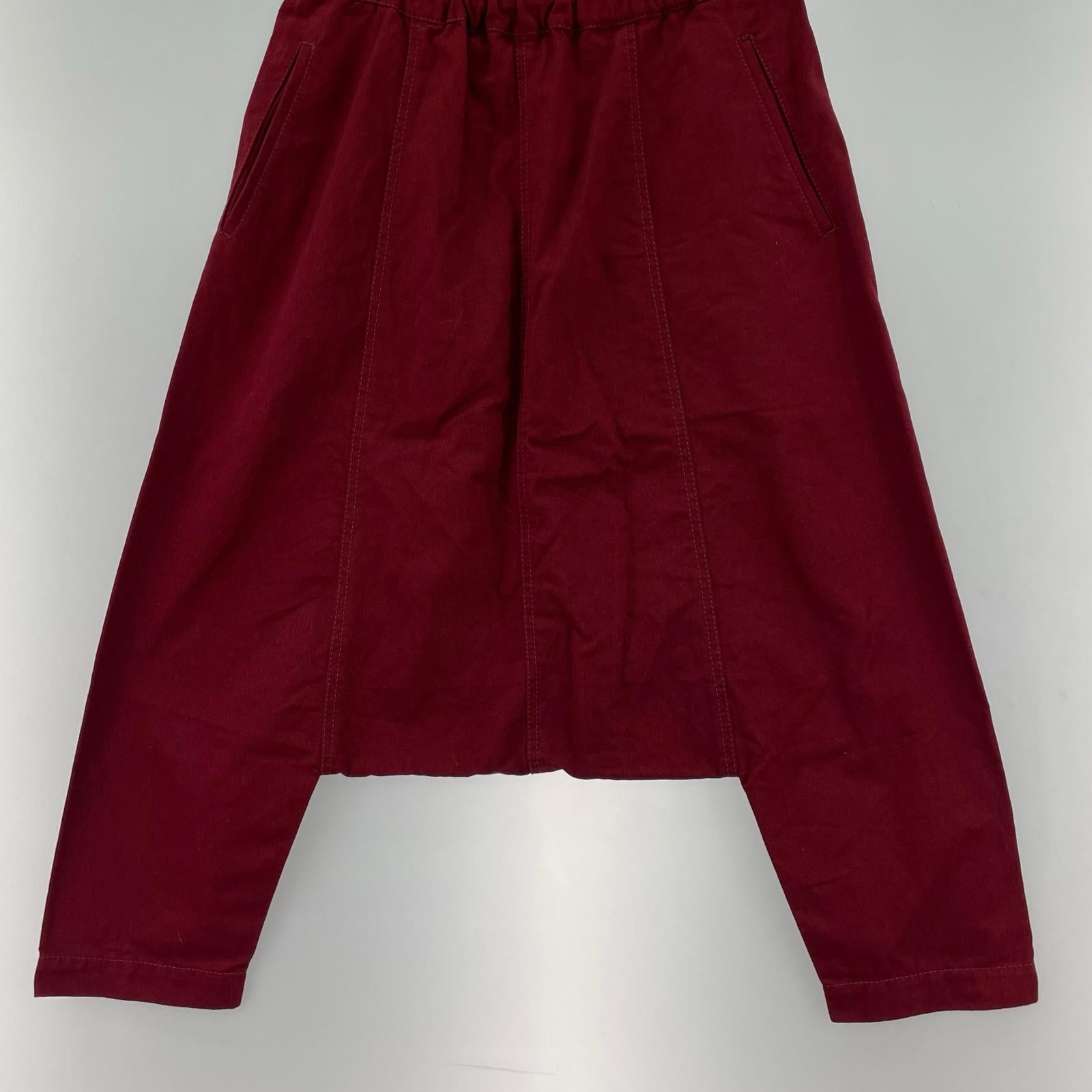 パンツ COMME des GARCONS COMME des GARCONS イージーサルエルパンツ XS ボルドー