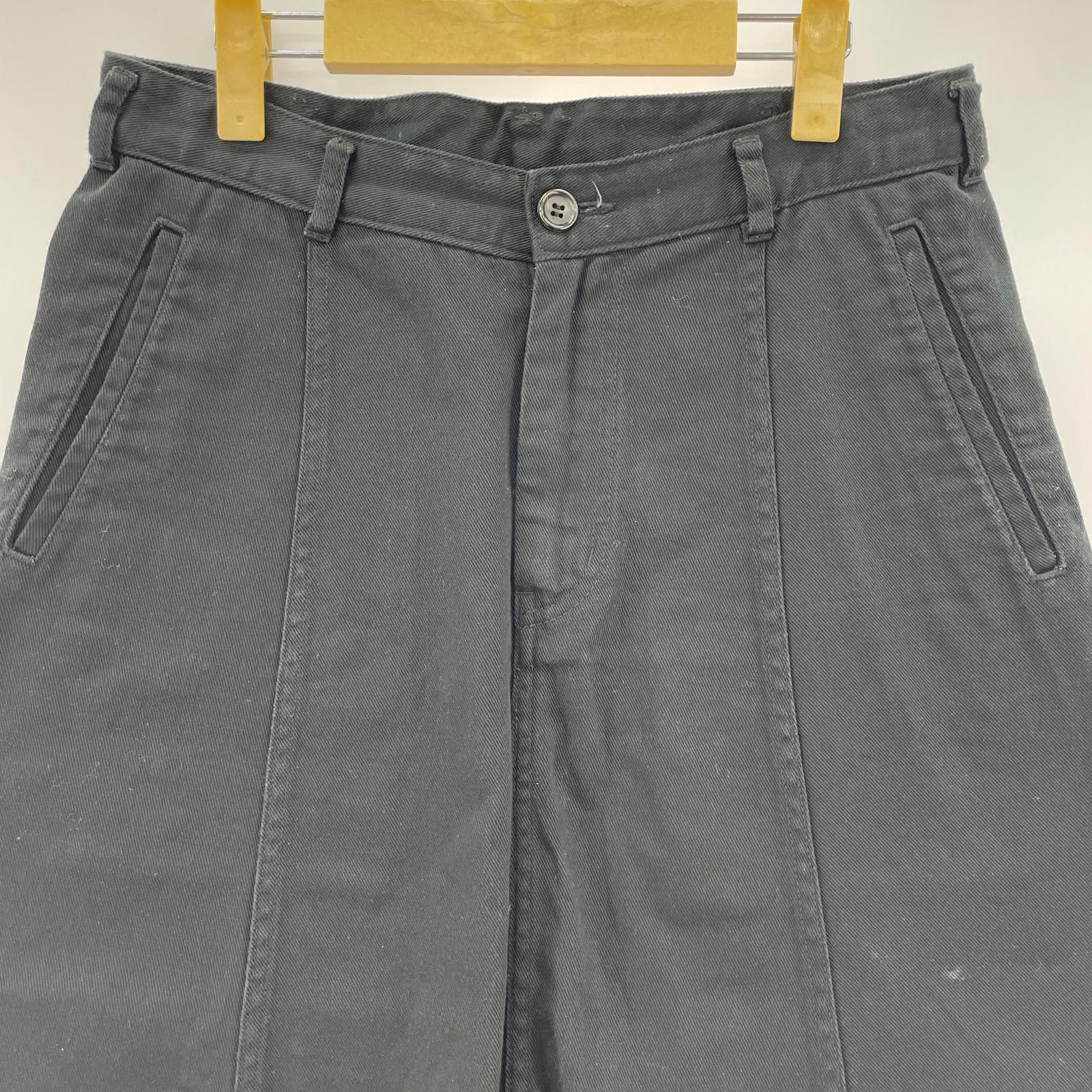 パンツ COMME des GARCONS COMME des GARCONS コットンツイル サルエルパンツ SS 黒 ブラック