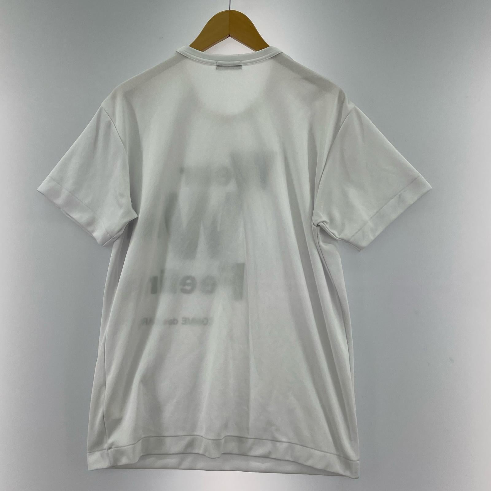 半袖Tシャツ COMME des GARCONS HOMME PLUS Wear With Freeing ラバーチャーム Tシャツ L 白 L ホワイト