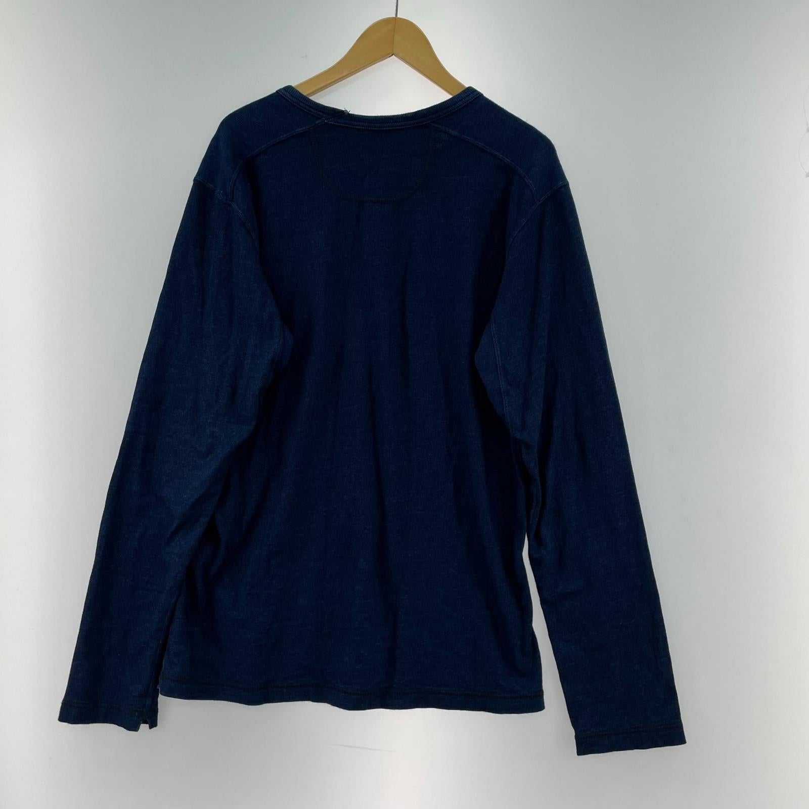 長袖Tシャツ eYe COMME des GARCONS JUNYA WATANABE MAN インディゴL/Sカットソー L インディゴ L ブルー
