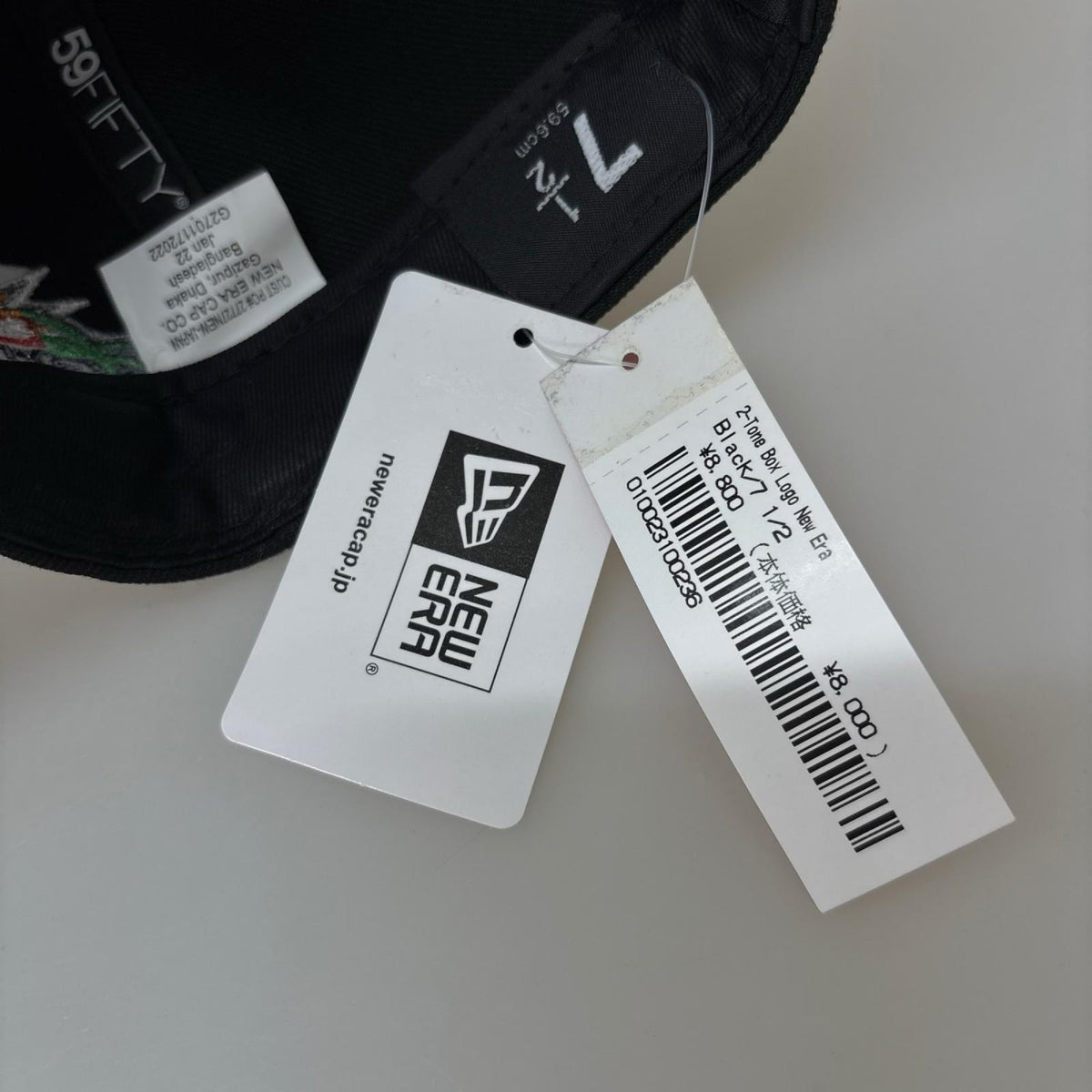 キャップ ×NEW ERA 22SS 2-Tone Box Logo ブラック