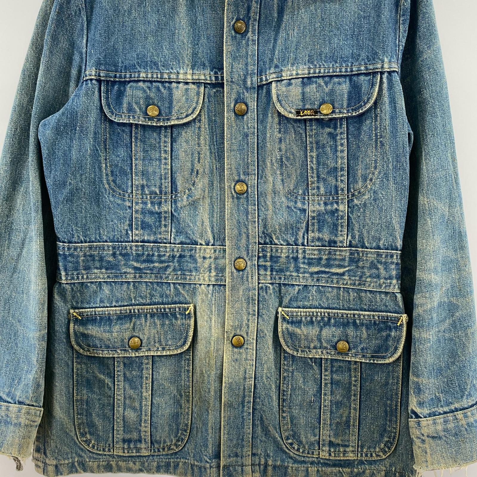 デニムジャケット 70s ブッシュジャケット ブルー