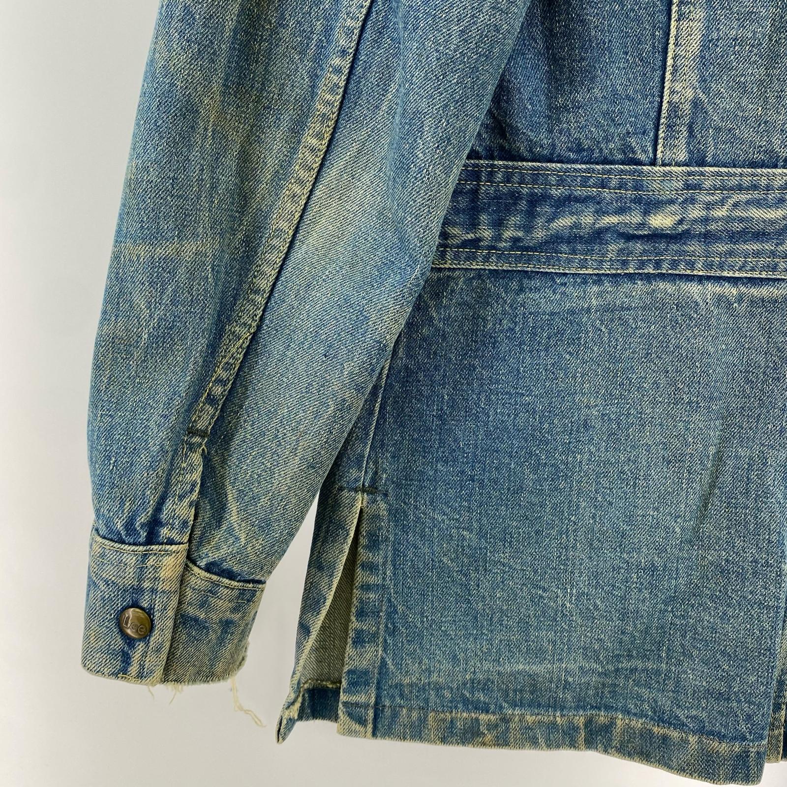 デニムジャケット 70s ブッシュジャケット ブルー