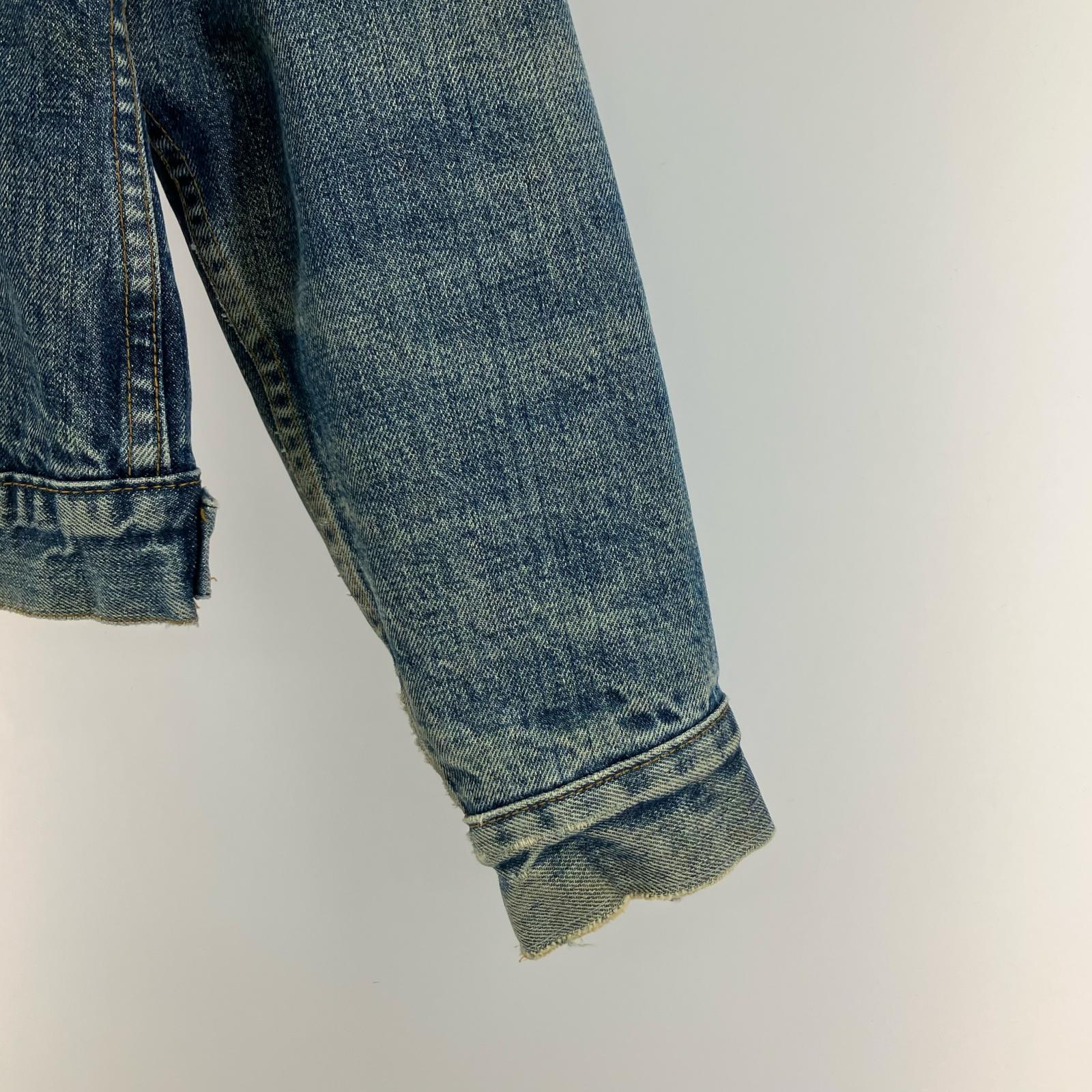 デニムジャケット 70s 70505 smal e 裏ブランケット ブルー