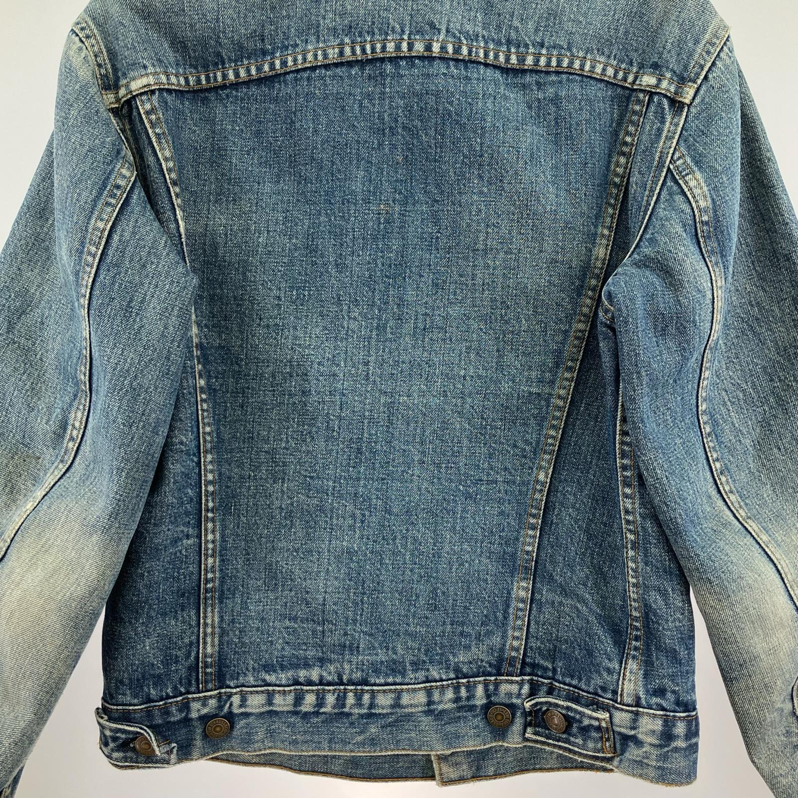 デニムジャケット 70s 70505 smal e 裏ブランケット ブルー