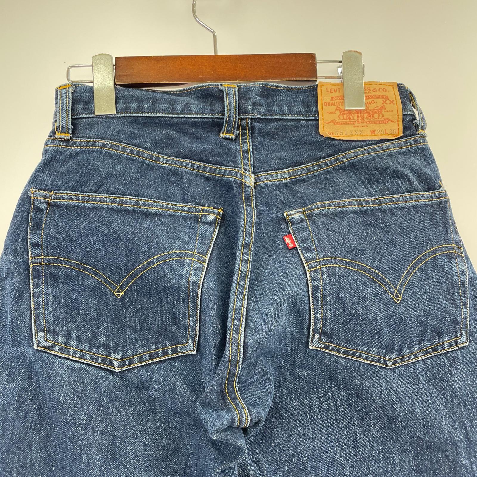 デニムパンツ 551ZXX 98年製 USA製 (29) 29 ブルー