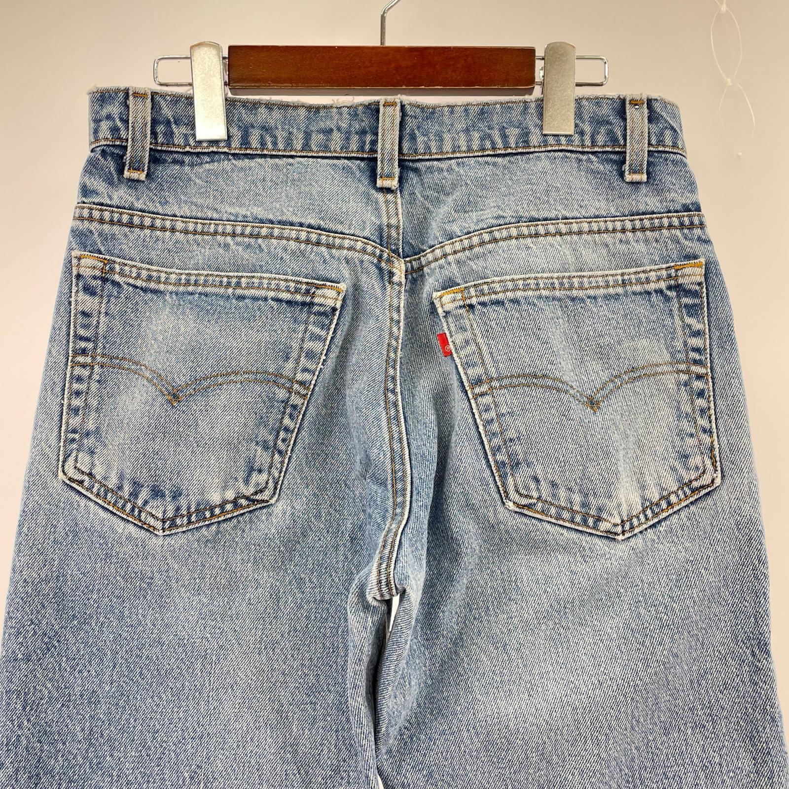デニムパンツ 90S USA製 ボタン裏532 (実寸31) ブルー