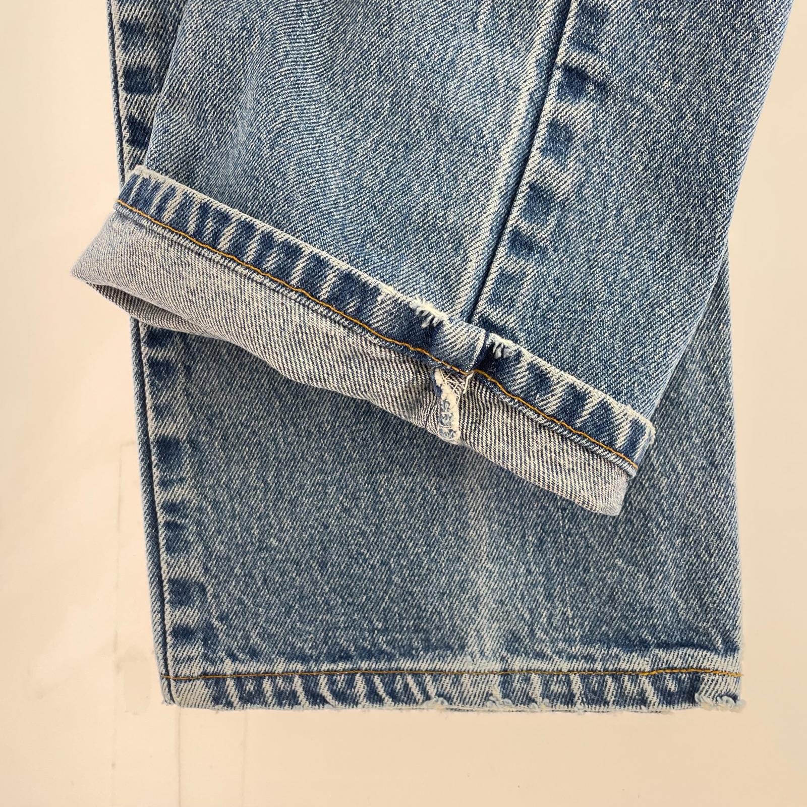デニムパンツ 90S USA製 ボタン裏532 (実寸31) ブルー