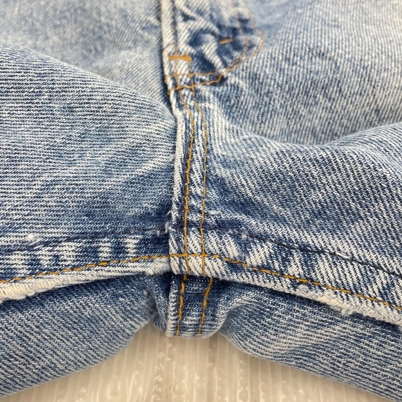 デニムパンツ 90S USA製 ボタン裏532 (実寸31) ブルー