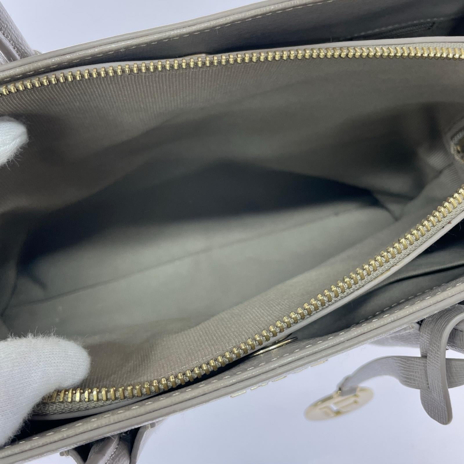 ハンドバッグ 2WAYバッグ グレー
