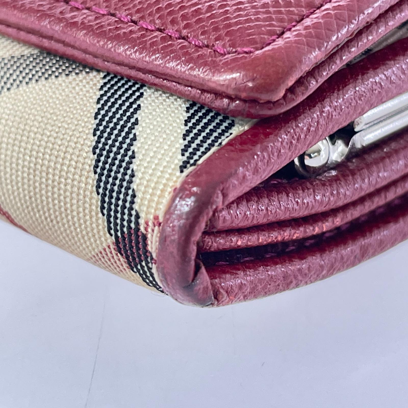長財布 バーバリー 長財布 ノバチェック ベージュ