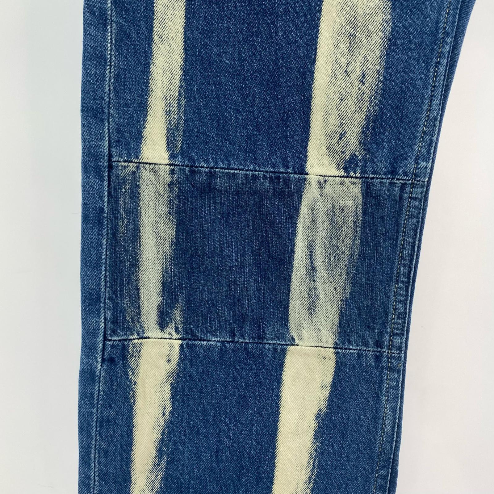デニムパンツ Glass Bleach Denim 26 26 ブルー