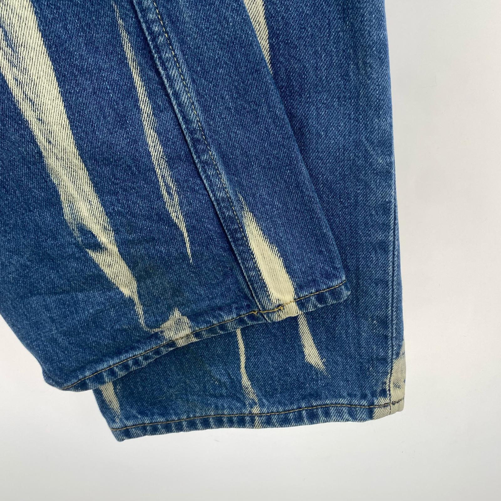 デニムパンツ Glass Bleach Denim 26 26 ブルー