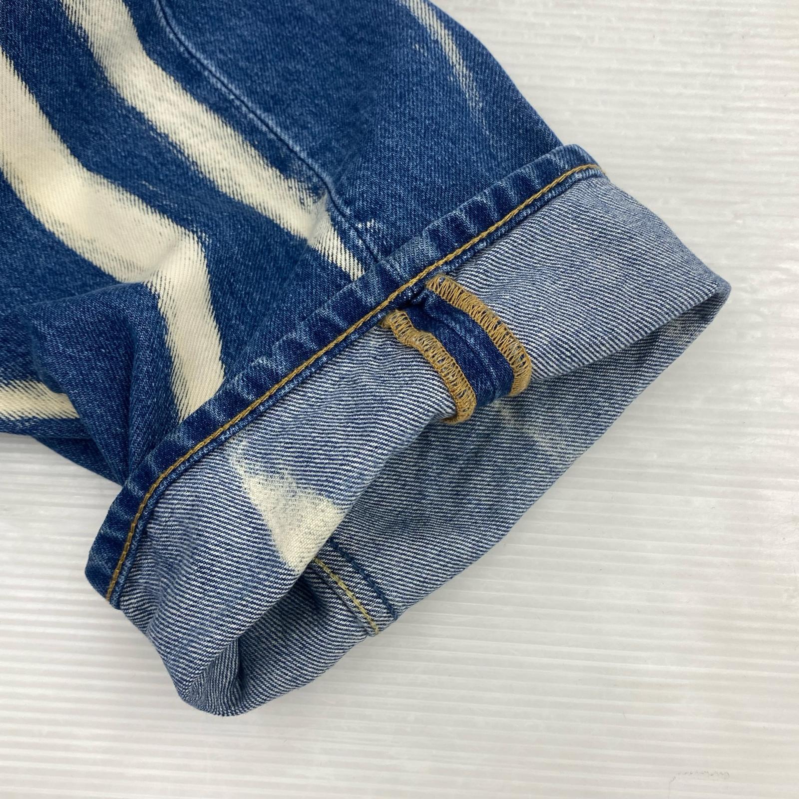 デニムパンツ Glass Bleach Denim 26 26 ブルー