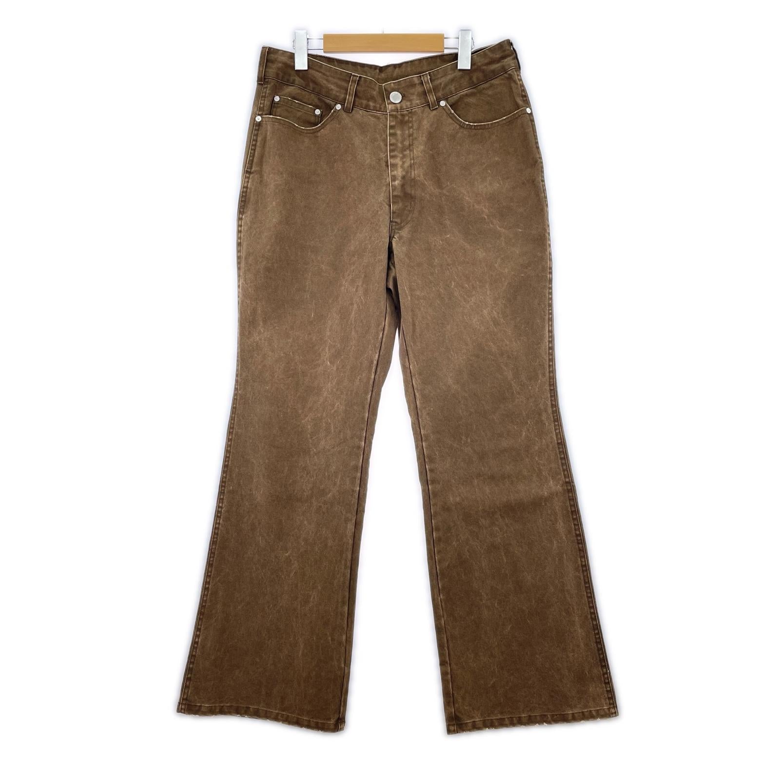 パンツ DUCK FLARE PANTS(F) ブラウン