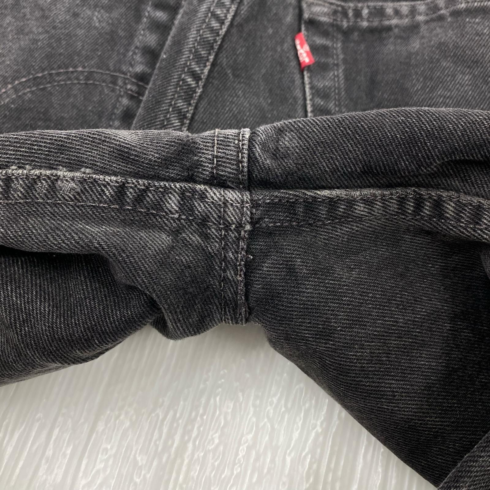 デニムパンツ 512 メキシコ製 ブラックデニム(実寸30) ブラック