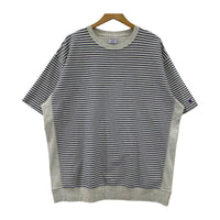 半袖Tシャツ リバースウィーブ ボーダーTEE