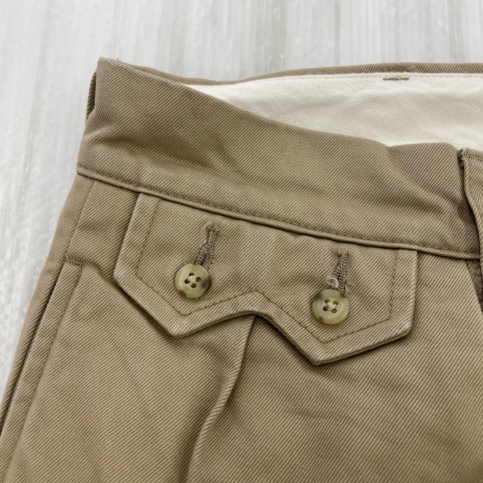 パンツ Unlikely Sawtooth Flap 2P Trousers(L) L ベージュ