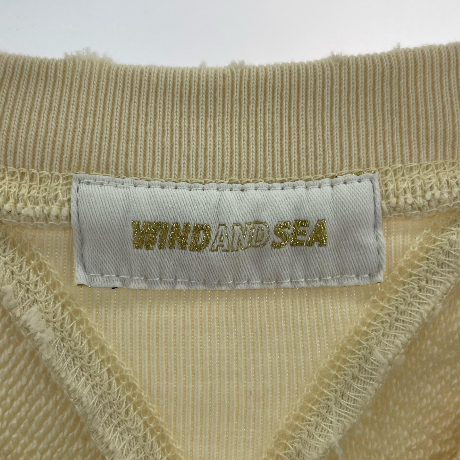 スウェット SEA Damaged Crew neck L L