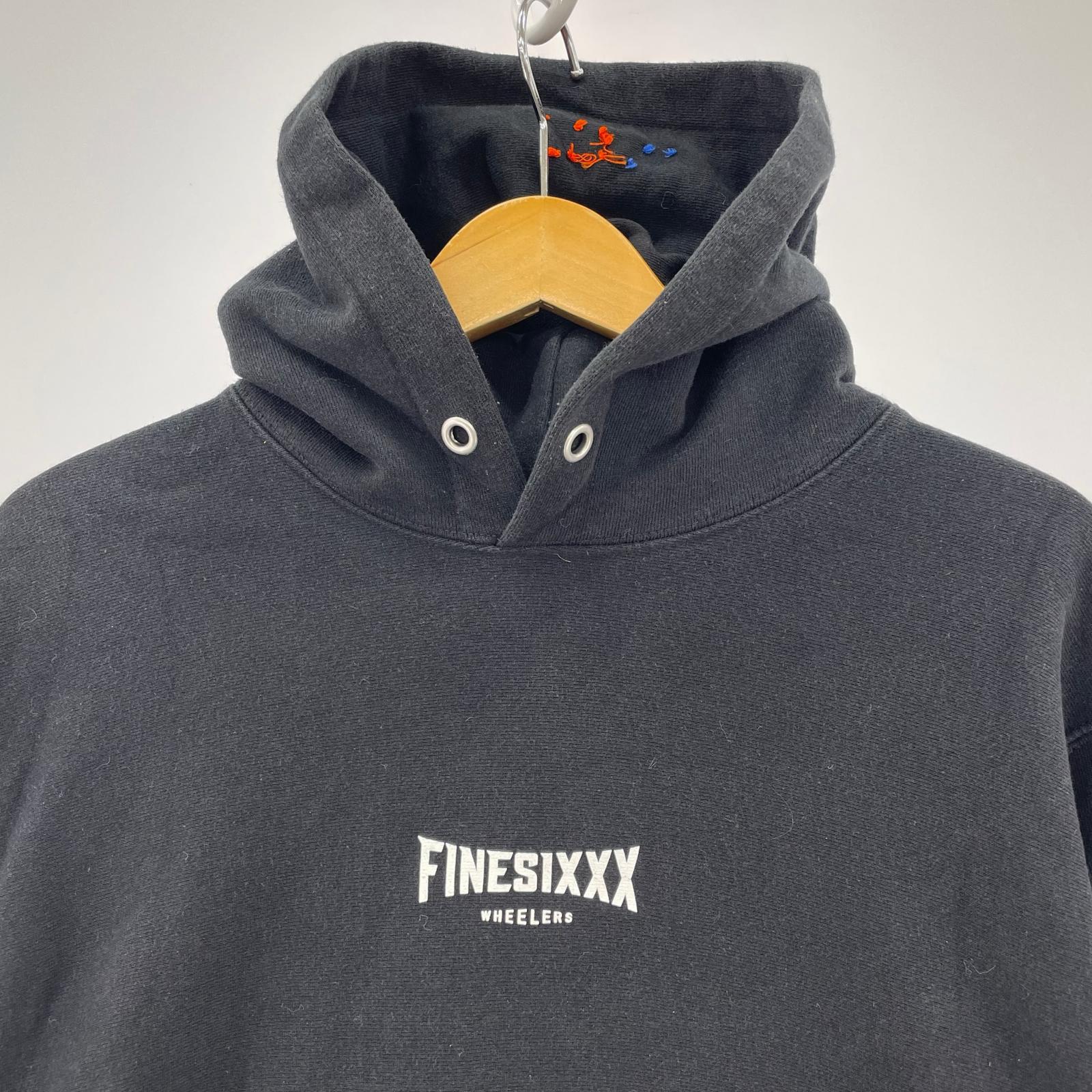 パーカー FINESIXXX 黒 XL ブラック
