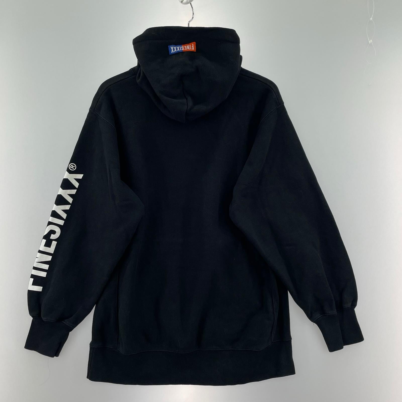 パーカー FINESIXXX 黒 XL ブラック