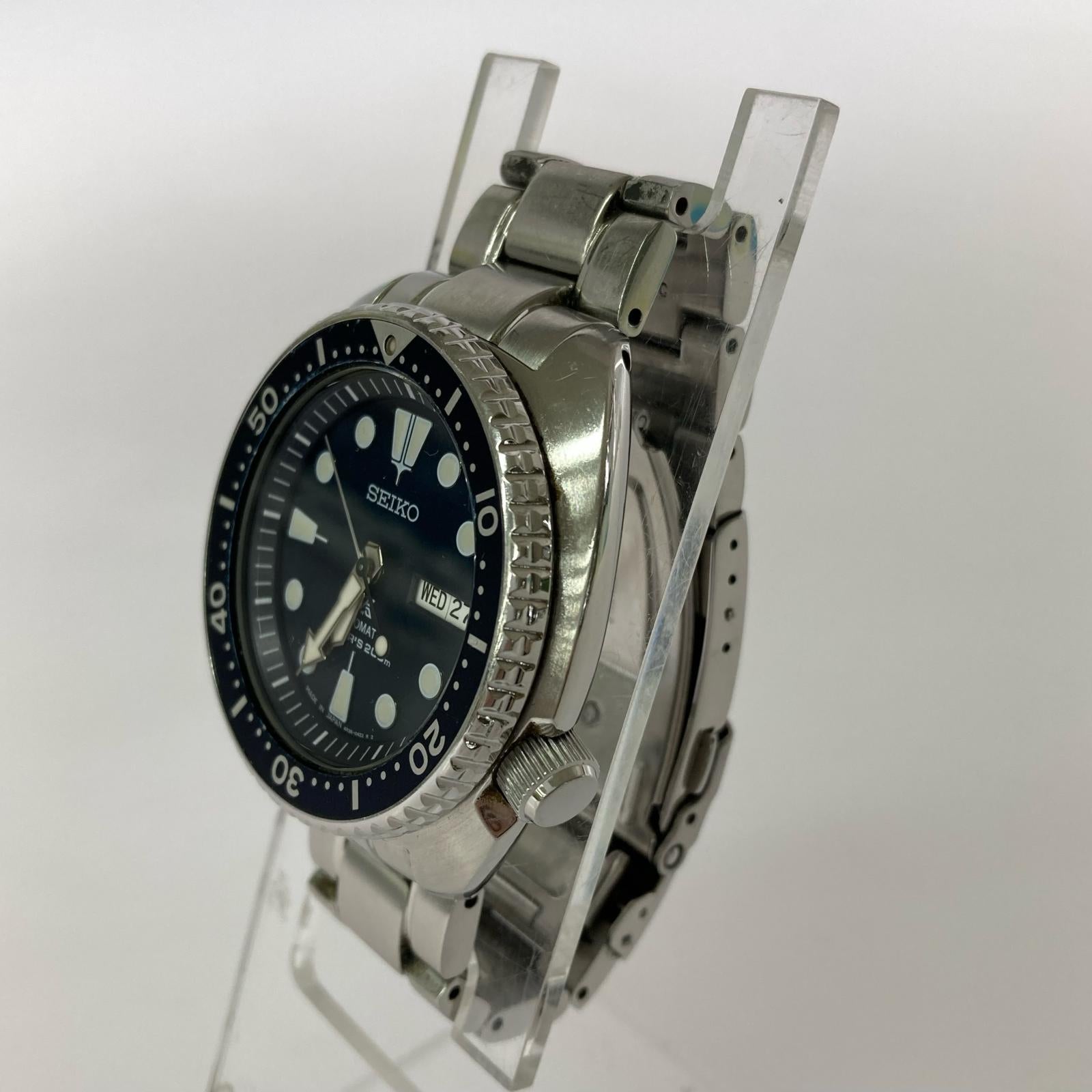 腕時計 SEIKO 4R36-04Y0 自動巻き ダイバーズベゼル ブラック
