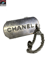 CHANEL ロゴプレートチャーム