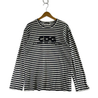 長袖Tシャツ cdz sz-t004 ボーダー、状態▲、xl LL