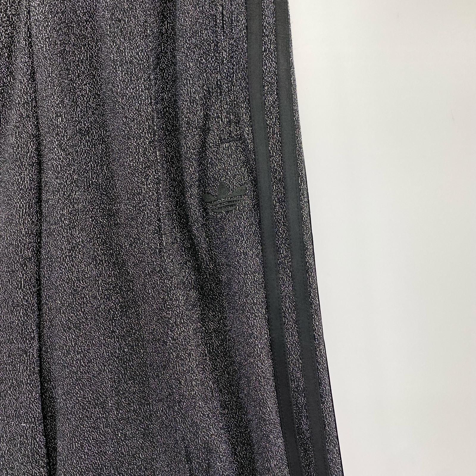 パンツ ルレックス ファイヤーバード トラックパンツ ラメ メタリック S 黒 シルバー S ブラック